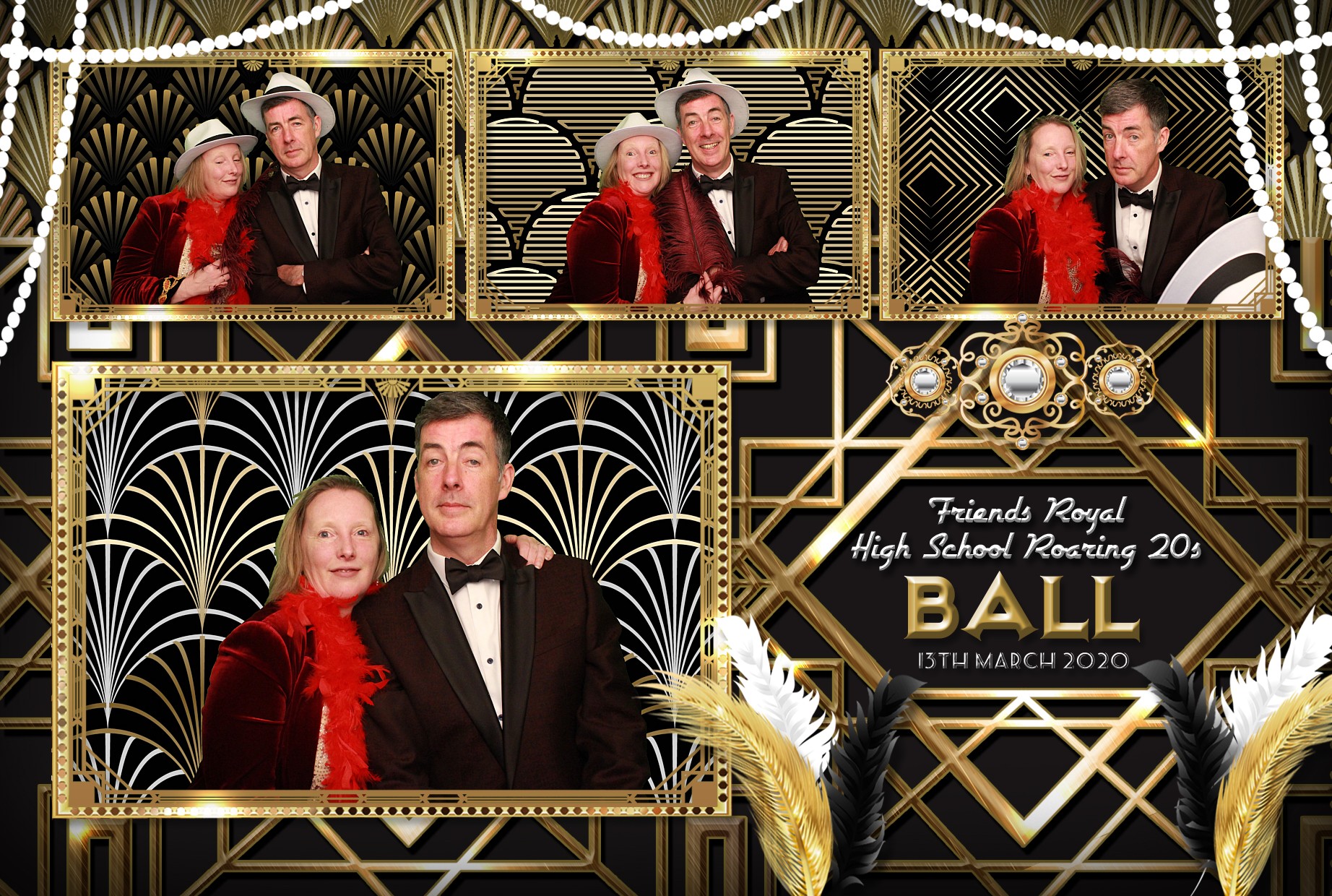 Friends Royal High School Roaring 20s Ball | View more photos from the event at gallery.myphotoboothexperience.co.uk/u/MyPhotoBoothExperienceLtd/Friends-Royal-High-School-Roaring-20s-Ball